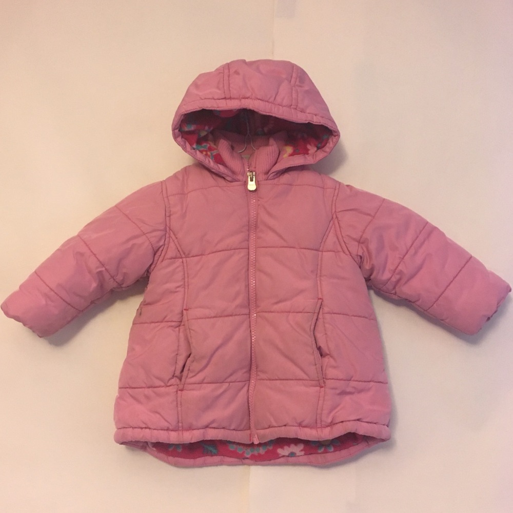 Girls toddler warm winter coat 18 months